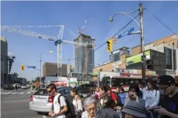  ?? MARCUS OLENIUK/TORONTO STAR ?? The GTA requires an additional 13,000 new rental units each year to keep up with the demands of our growing population.