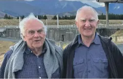  ?? ?? Bob Bates, 84, (left) and Barry Payne, 77, will fly around the world from Bates’ home at Mt Hagen in Papua New Guinea, leaving on June 1.