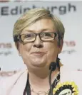  ??  ?? 0 Joanna Cherry: Engagement with issues that need tackled