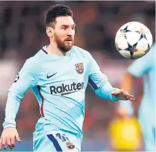  ??  ?? FIGURA. Lionel Messi es el goleador de la liga de España con 29 goles; Cristiano Ronaldo registra 23.