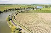  ?? Randall Benton Sacramento Bee ?? WATER TUNNELS would begin at the north end of the Sacramento-San Joaquin Delta, as seen in 2013.