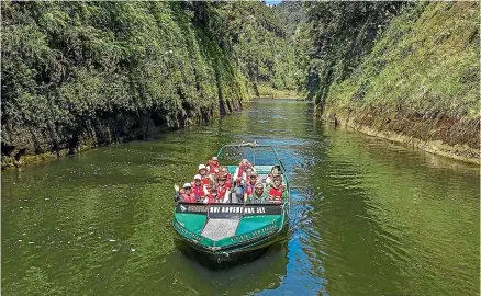  ?? SUPPLIED ?? The Whanganui River runs through the National Park.