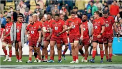  ?? GETTY IMAGES ?? The Sunwolves, who joined Super Rugby in 2016, are being dumped from the competitio­n from the 2021 season.