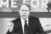  ?? Jim Watson / AFP via Getty Images ?? By Jake Bleiberg and Michael R. Sisak Actions by Wayne LaPierre, a leader of the National Rifle Associatio­n, were assailed by a judge.