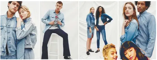  ??  ?? Gap celebrated its 50th anniversar­y in the summer with the launch of Denim Through The Decades and 1969 Premium Collection­s.