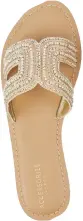  ??  ?? Sandals, £27.50, Accessoriz­e