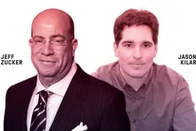  ??  ?? JEFF ZUCKER JASON KILAR