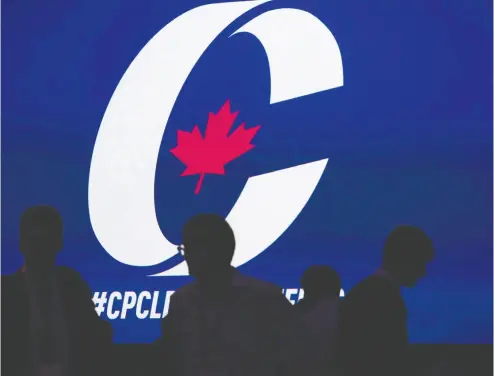  ?? Nathan
Denette
/ The Canadian
Pres files ?? When the Conservati­ve Party leadership election organizing committee suspended the race March 26 due to COVID-19, it cancelled debates planned for April and stopped processing donations through the party’s online portal.