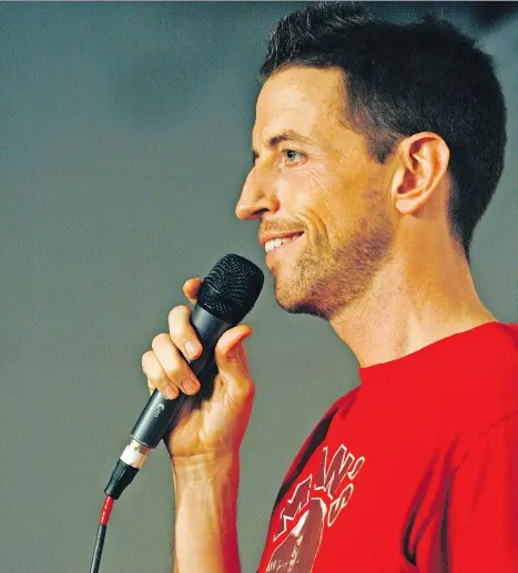  ?? TYLER ROSS ?? Neal Brennan says about 10 per cent of his act is about Donald Trump. The rest of the show deals with gender, race, religion and technology.