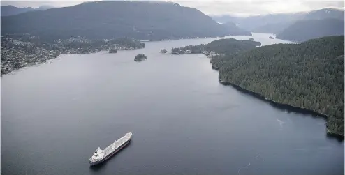  ?? JONATHAN HAYWARD / THE CANADIAN PRESS FILES ?? Tim McMillan, CEO of Canadian Associatio­n of Petroleum Producers, says oil producers have been shipping through ports, including Vancouver, for years and the ban on tanker traffic could hamper both light and heavy oil businesses.