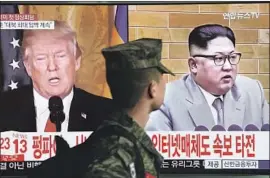  ?? Jung Yeon-je AFP/Getty Images ?? THE DATE and venue for the U.S.-North Korea summit have not been set.