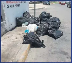  ??  ?? La comuna pide se atienda el problema con la acumulació­n de basura