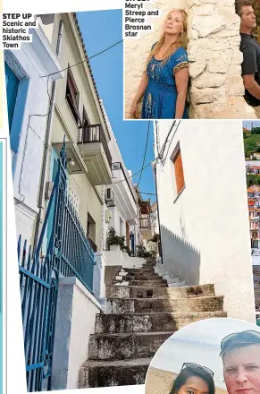  ?? ?? STEP UP Scenic and historic Skiathos Town