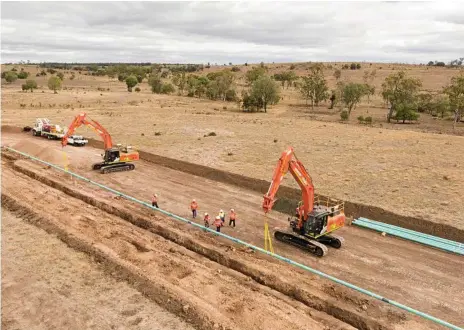  ?? Photo: Senex ?? READY FOR GAS: Senex Energy’s Atlas gas project, which will only service gas to Queensland’s domestic market, has been completed.