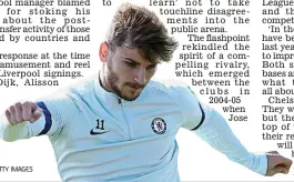  ?? GETTY IMAGES ?? Quick learner: Werner has settled in well at Chelsea