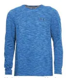  ?? ?? Under Armour men's Vanish long-sleeved tee