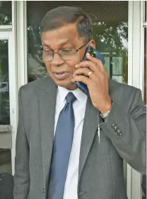  ?? Photo: Ronald Kumar ?? Minister for Finance Biman Prasad on December 29, 2022.