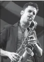  ?? Contribute­d photo ?? Saxophonis­t Eddie Barbash, who plays with Jon Batiste’s band on “Late Night with Stephen Colbert,” will perform with the Sherman Chamber Ensemble Nov. 24 and 25.