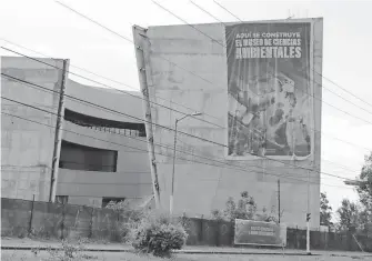  ?? ANTONIO MIRAMONTES ?? Así luce la obra del Museo de Ciencias Ambientale­s.