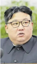  ?? ?? Líder El norcoreano Kim Jong-un. -