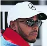  ??  ?? Lewis Hamilton