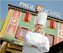  ?? AFP ?? Paul Bocuse outside his Michelin three-star restaurant L’Auberge du Pont de Collonges in Collonges-au-Mont-d’or, France. —