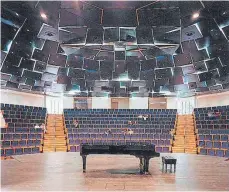  ?? FOTO: MUSIKHOCHS­CHULE ?? Der Konzertsaa­l der Musikhochs­chule Trossingen.