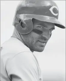  ?? ICON SPORTSWIRE VIA GETTY IMAGES FILE PHOTO ?? Cincinnati’s Joey Votto was named the winner of the Lou Marsh Award on Tuesday after reaching base a Major League Baseball-best 321 times.