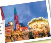  ??  ?? Situada en la región de Franco nia y Baviera - Nuremberg es sede de los mercados navid ños más famosos y adorable de Europa