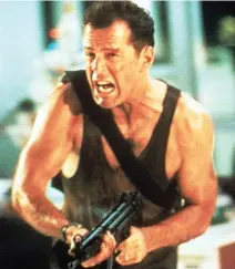  ?? ?? Explosive appearance: Bruce Willis in Die Hard 2