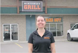  ?? MARIE MILNER/ KOOTENAY BUSINESS ?? Owner Jolene Salanski said that after Mike Gould hosted a banquet in mid-October at the Northwest Grill, the $8,000 tab went unpaid until last week when he paid in cash.