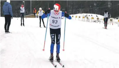  ??  ?? PALLPLASS: Thomas Thorsen fra Imås ble nummer tre i sin klasse under Bjerkreim tour i Sirdal i helgen.