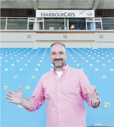  ??  ?? HarbourCat­s general manager Brad Norris Jones: “We are selling entertainm­ent value, on and off the field.”