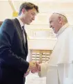  ?? Reuters ?? Trudeau e Papa Francesco