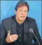  ?? AP ?? Pakistan Prime Minister Imran Khan addresses the Climate Action Summit at UN headquarte­rs on Monday.