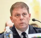  ?? CQ ROLL CALL VIA AP IMAGES ?? Capitol Police Chief Steven Sund, who resigned the day after the riot, said he had asked for National Guard support days before Jan. 6 but was denied.