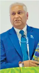 ?? ?? Fijian Delegation Head Fiji’s Permanent Representa­tive to the United Nations Dr Satyendra Prasad.