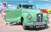  ??  ?? Tony key’s magnificen­t 1946 austin Dorset is the only known roadworthy example of this rare two-door Devon variant.