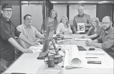  ?? Photo Courtesy of MAD ?? The MAD culinary Dream Team: From left: Hugh Middleton, Purchasing and Receiving Manager; Zach Jackson, Restaurant Manager; Tara Gathright, Membership Manager; Sherri Brown, Beverage Manager; Dan Smith, Vice President and General Manager; Rachel...