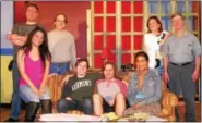  ?? SUBMITTED PHOTOS ?? Fleetwood Community Theatre’s production of “Love, Sex and the IR$” runs through Oct. 30 in Kutztown. Shown here is the cast.