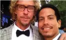  ?? Photograph: Facebook ?? Craig Ruddy with his partner Roberto Meza Mont.