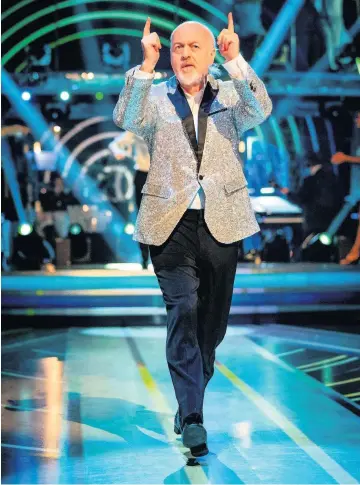  ??  ?? Bill Bailey danced his way to victory on Strictly Come Dancing