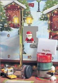  ?? [ERIC ALBRECHT] ?? Toys, cosmetics, candles and other items can all be found in Advent calendars