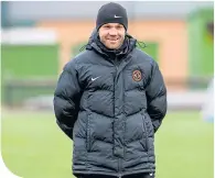  ??  ?? Tannadice boss Robbie Neilson is being backed by the new club owners