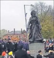  ?? FACEBOOK ?? The 10ft bronze statue was unveiled to commemorat­e the 100th anniversar­y of the end of World War 1.