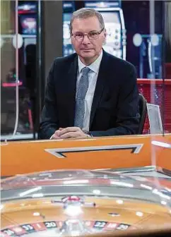  ??  ?? Guido Berghmans ist der Generaldir­ektor von Casino 2000.