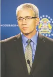  ?? ARYN TOOMBS FILES ?? Staff Sgt. Colin Chisolm says 2020 was an unusual year for homicides in Calgary.