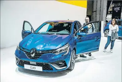  ?? ANGELA SILVA ?? El nuevo Clio es una de las novedades que se pueden conocer en el recinto ferial de Montjuïc