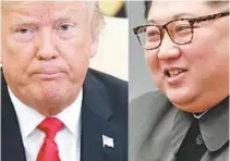  ?? AFP ?? Com essa divergênci­a, fica incerta a cúpula entre Trump e Kim