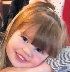  ??  ?? Four-year-old Darcy-May Elm died in a crash on her way to a holiday in Pembrokesh­ire